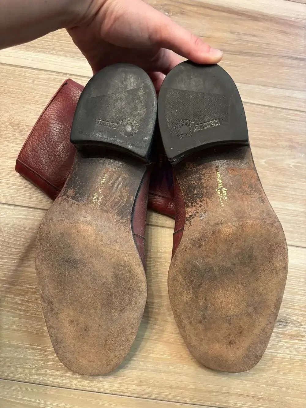 Vintage Florsheim Imperial Side Zip Leather Boots